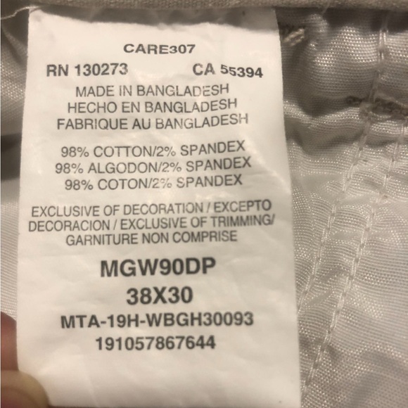 Men’s Wrangler Relaxed Fit Ripstop Cargo Pants. Beige/Khaki. Size - 38x30 - Picture 4 of 4